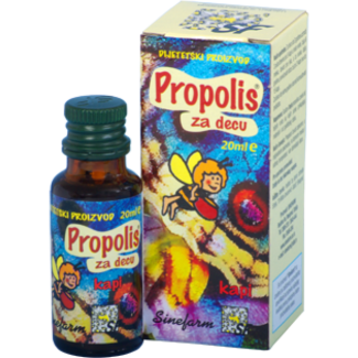 PROPOLIS KAPI ZA DECU SINEFARM 20 ML PROPOLIS KAPI ZA DECU SINEFARM 20 ML